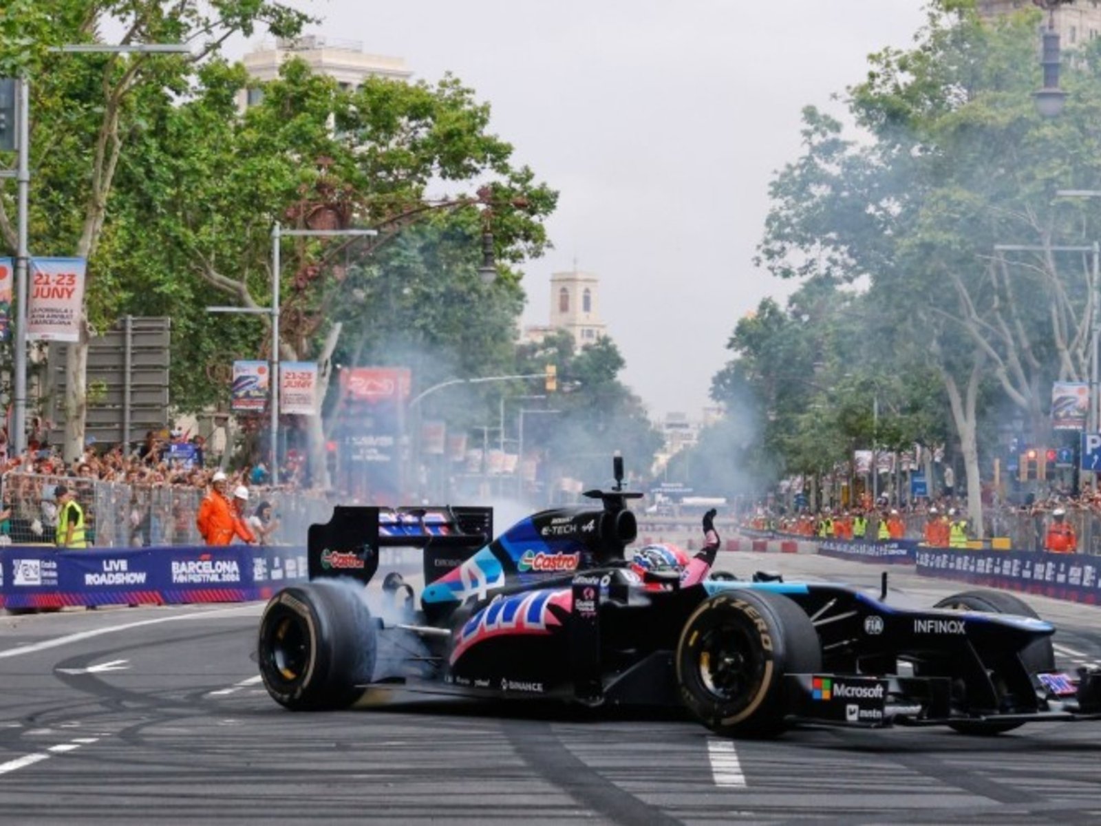 a qué velocidad "volará" por las calles de Palermo