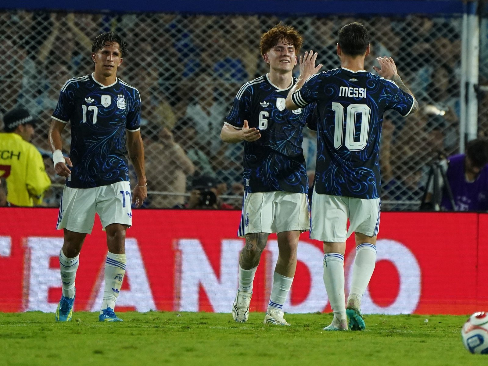 apenas 71 minutos en cancha y un cambio de rol para convencer a Scaloni