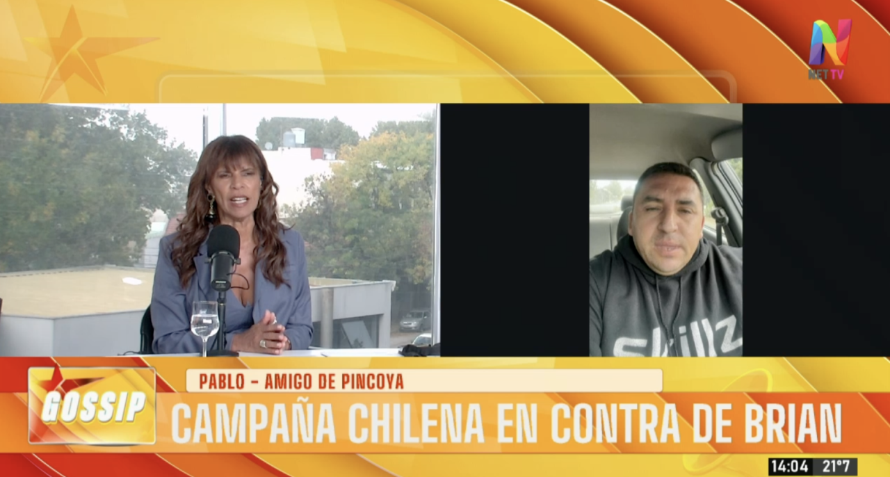 denuncian que la producción sostiene a Brian Sarmiento para hostigar a Pincoya