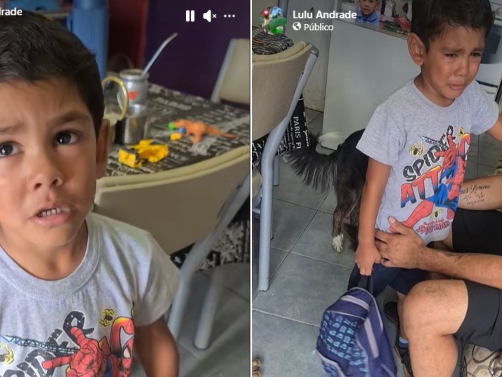 el desgarrador pedido para no ir con su mamá de Ángel, el nene de 4 años que murió en Comodoro Rivadavia