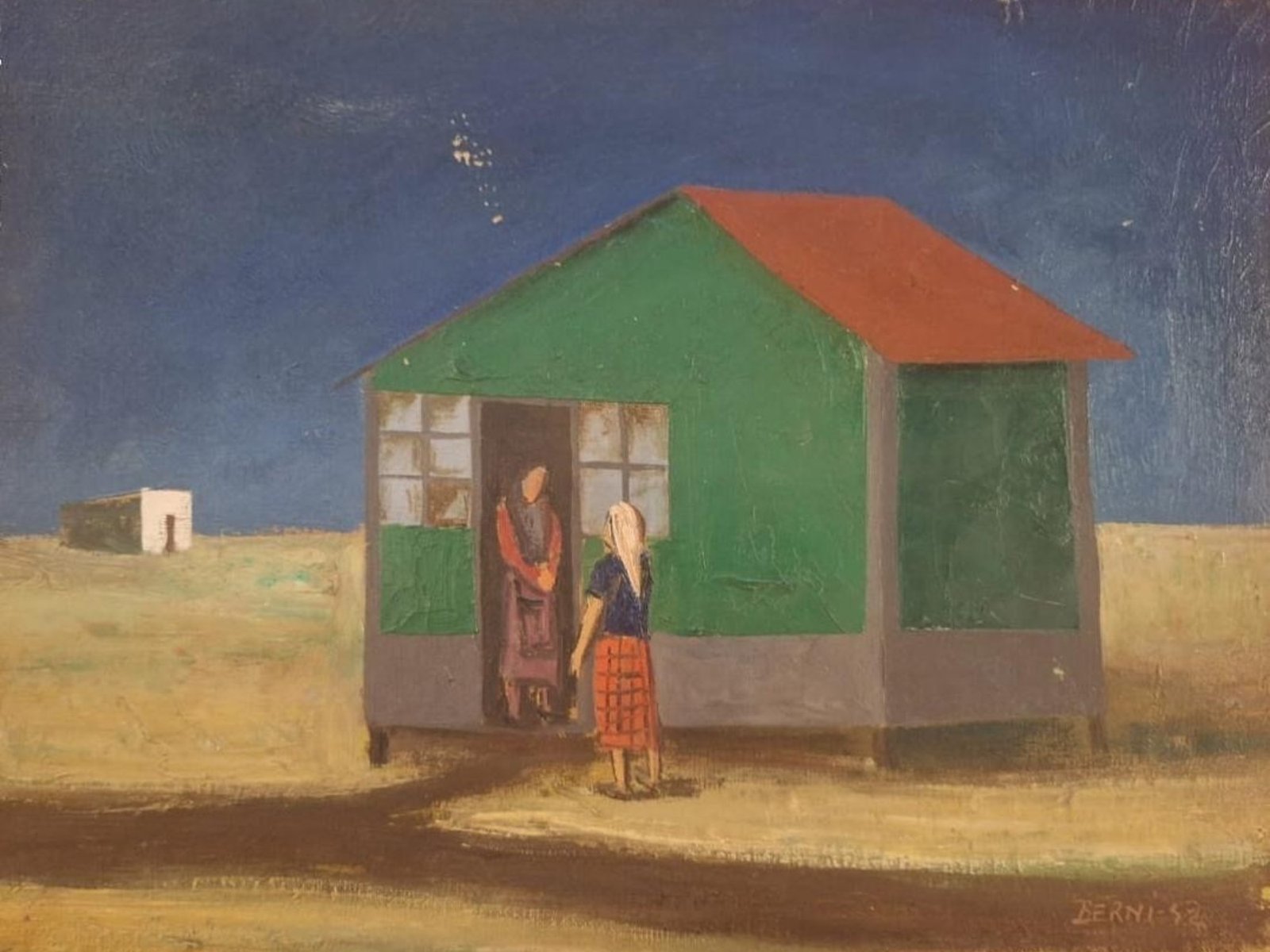 el enigma del cuadro de Antonio Berni que fue dado por perdido y motivó un alerta de Interpol