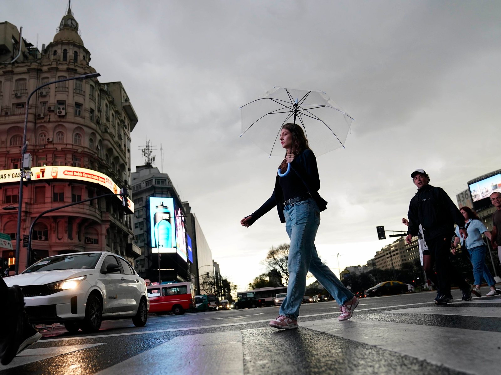 el peor momento de la lluvia en el AMBA
