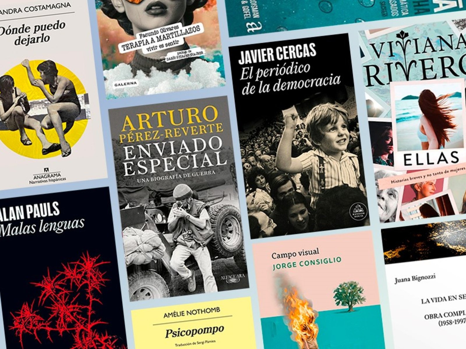 Arturo Pérez-Reverte, Javier Cercas y Viviana Rivero, entre los 20 nuevos libros de mayo