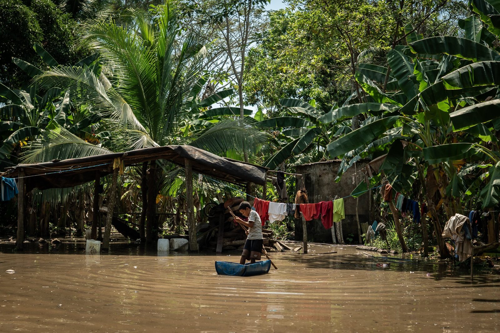 Inundaciones en Córdoba, Colombia, el 11 de febrero.