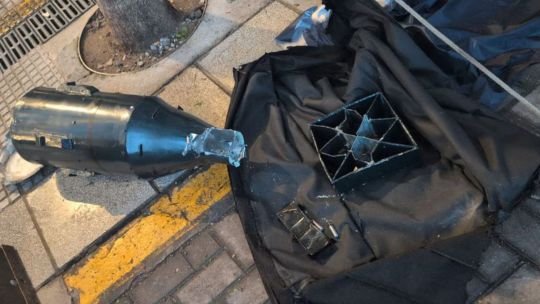 Hallaron una réplica de bomba aérea frente a la Cámara Nacional de Apelaciones en lo Criminal y Correccional