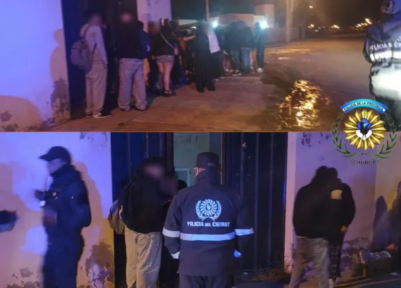 Desarticularon una fiesta clandestina con 30 menores de edad en Kilómetro 8