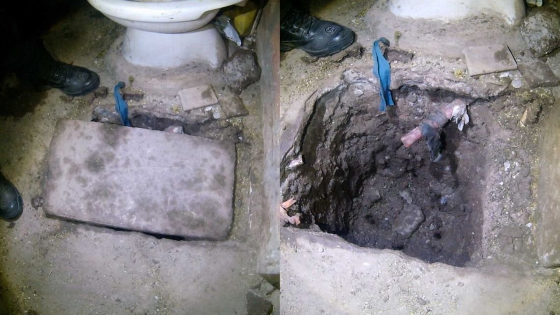 Descubrieron un túnel en un pabellón de máxima seguridad de Santa Fe: lo cavaban en un baño