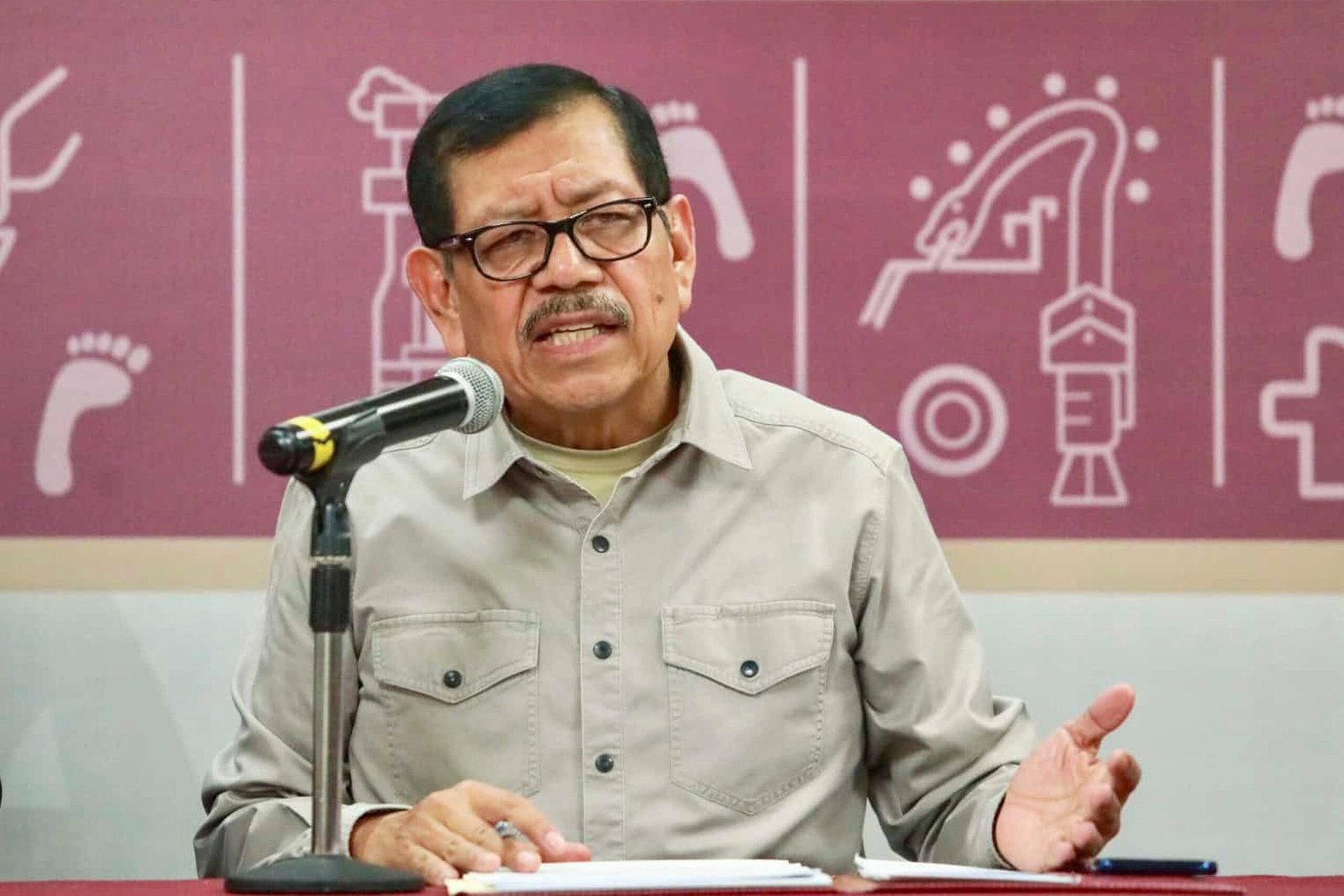 Gerardo Mérida en Sinaloa, en diciembre de 2024.