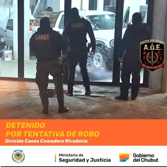 Detienen a un menor de 16 años tras robar en un local automotor del barrio Ceferino
