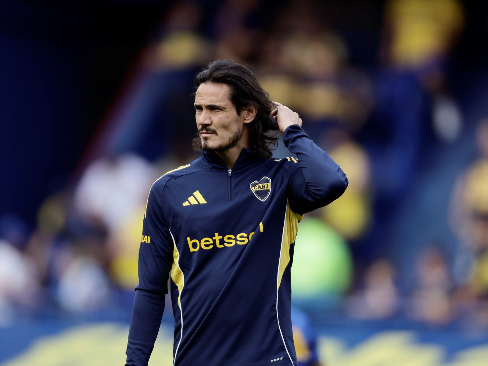 Edinson Cavani recibió el alta y podría ir al banco ante Cruzeiro por la Copa Libertadores