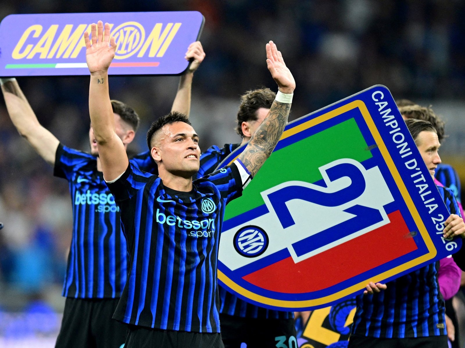 El Inter de Lautaro ya fue campeón en Italia y ahora le apunta a dos joyas de la Selección Argentina