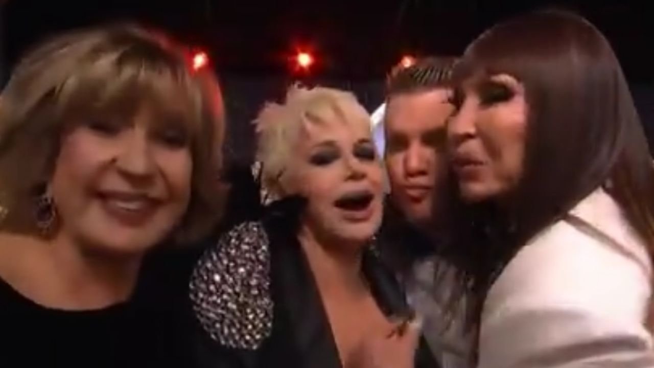 Santiago del Moro, Moria Casán, Georgina Barbarossa y Carmen Barbieri