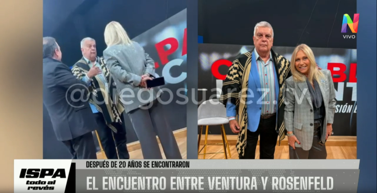 Exclusivo de 'ISPA': Luis Ventura y Ana Rosenfeld limaron asperezas tras años de peleas