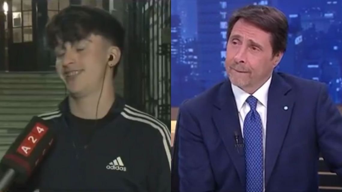 Francisco Pitrola descolocó a Eduardo Feinmann en un tenso cruce: "Si querés hablamos de mi abuelo"