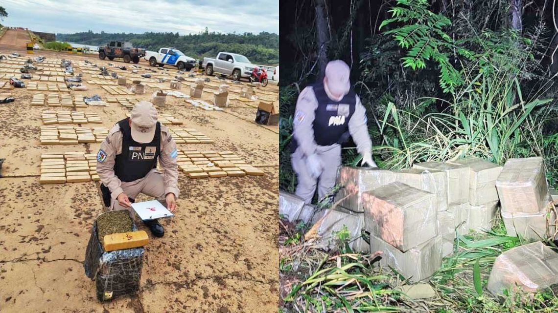 Interceptan un cargamento de droga valuado en $11.000 millones