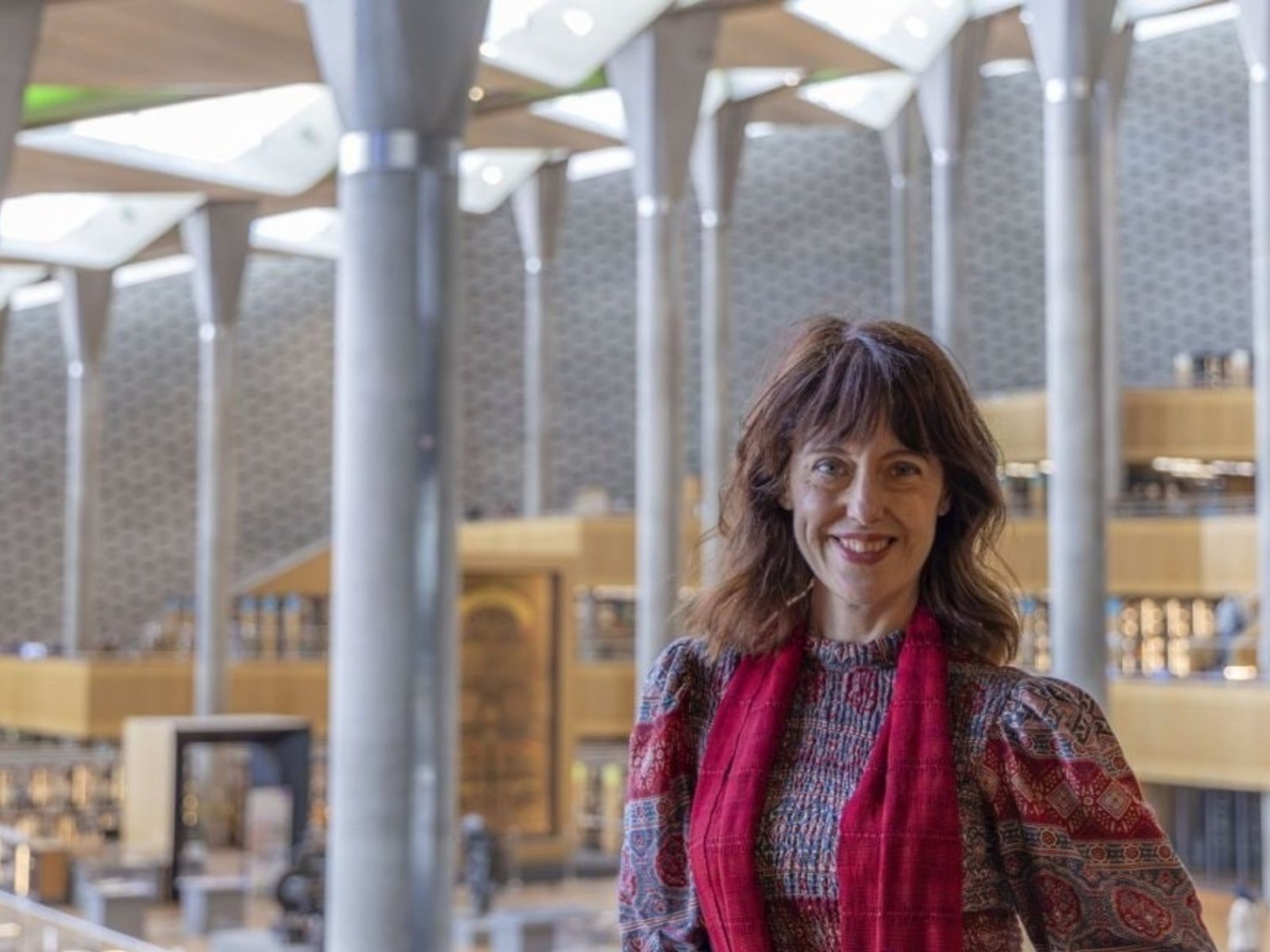 Irene Vallejo definió a Alejandría como el “kilómetro cero” de la historia de los libros