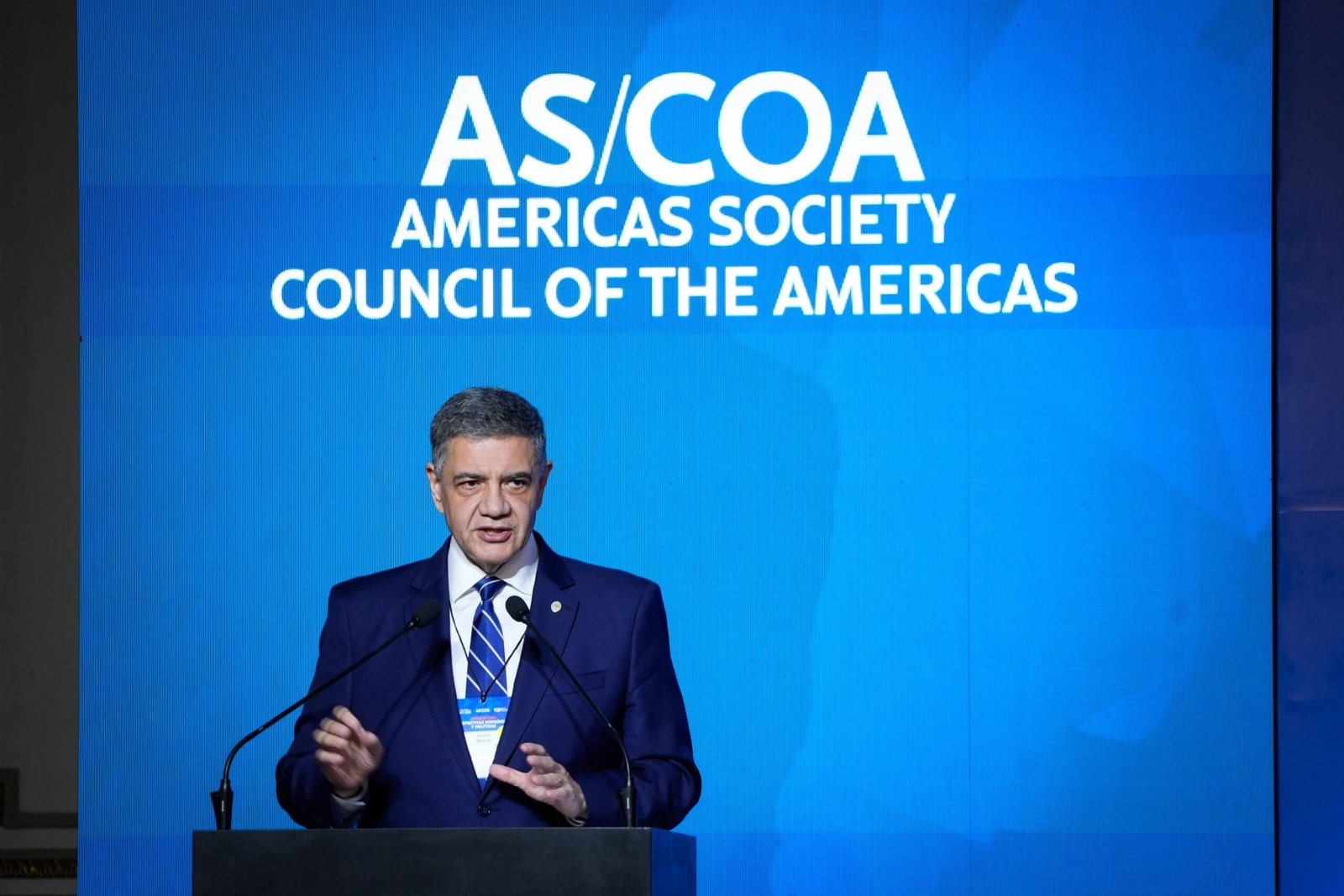 Jorge Macri en  Buenos Aires, Argentina, el 21 de agosto de 2025.