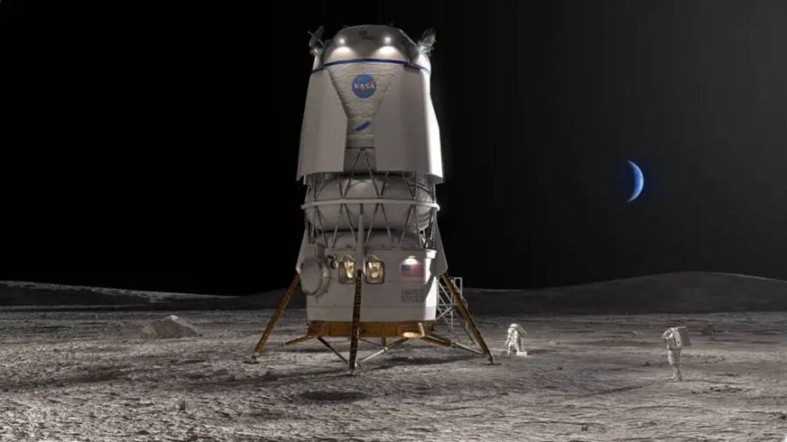 La NASA evalúa a la nave espacial Starship y al módulo de aterrizaje Blue Moon para la misión Artemis IV
