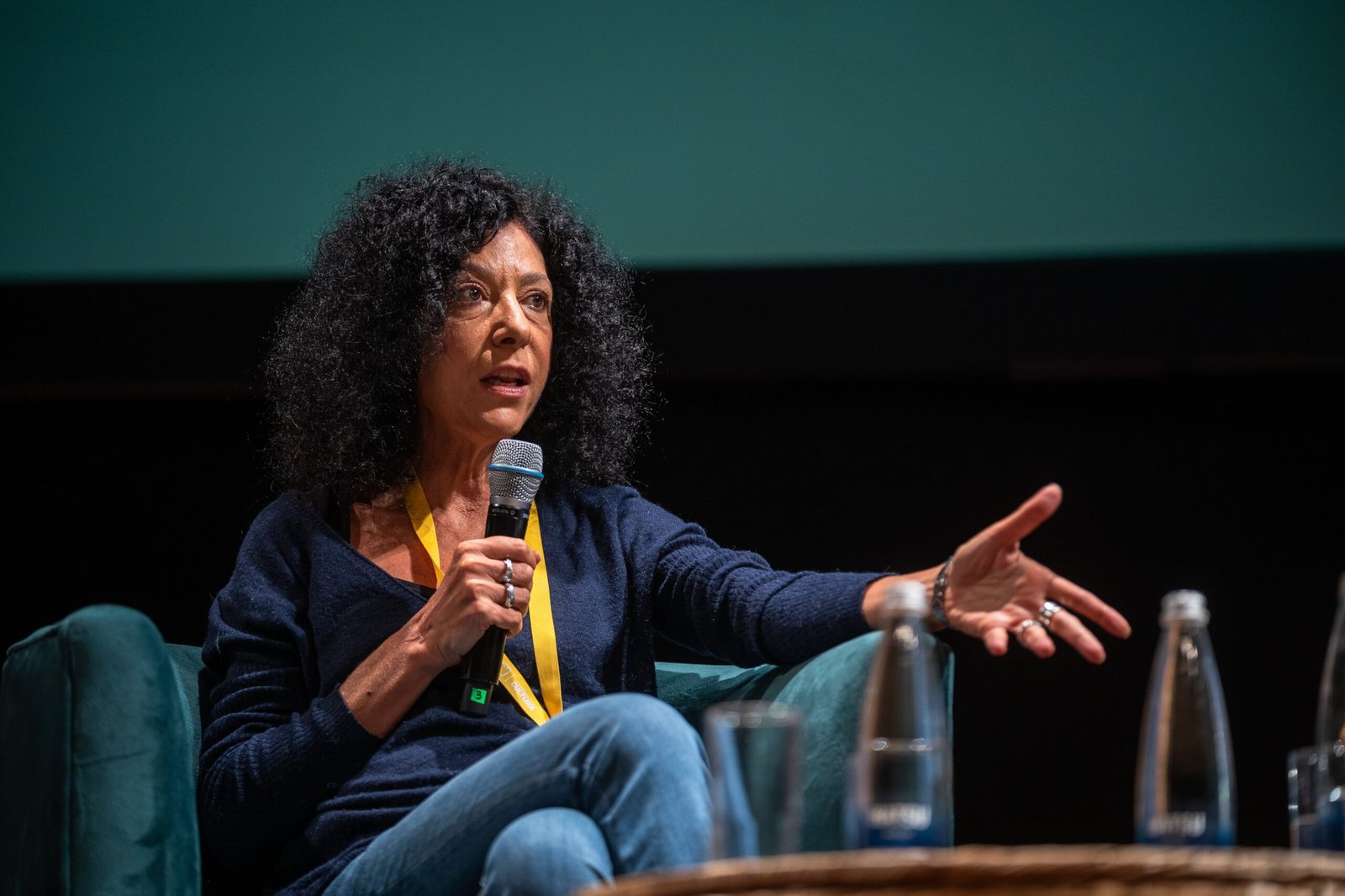 Guerriero, en el Hay Festival en Cartagena de Indias, en enero.