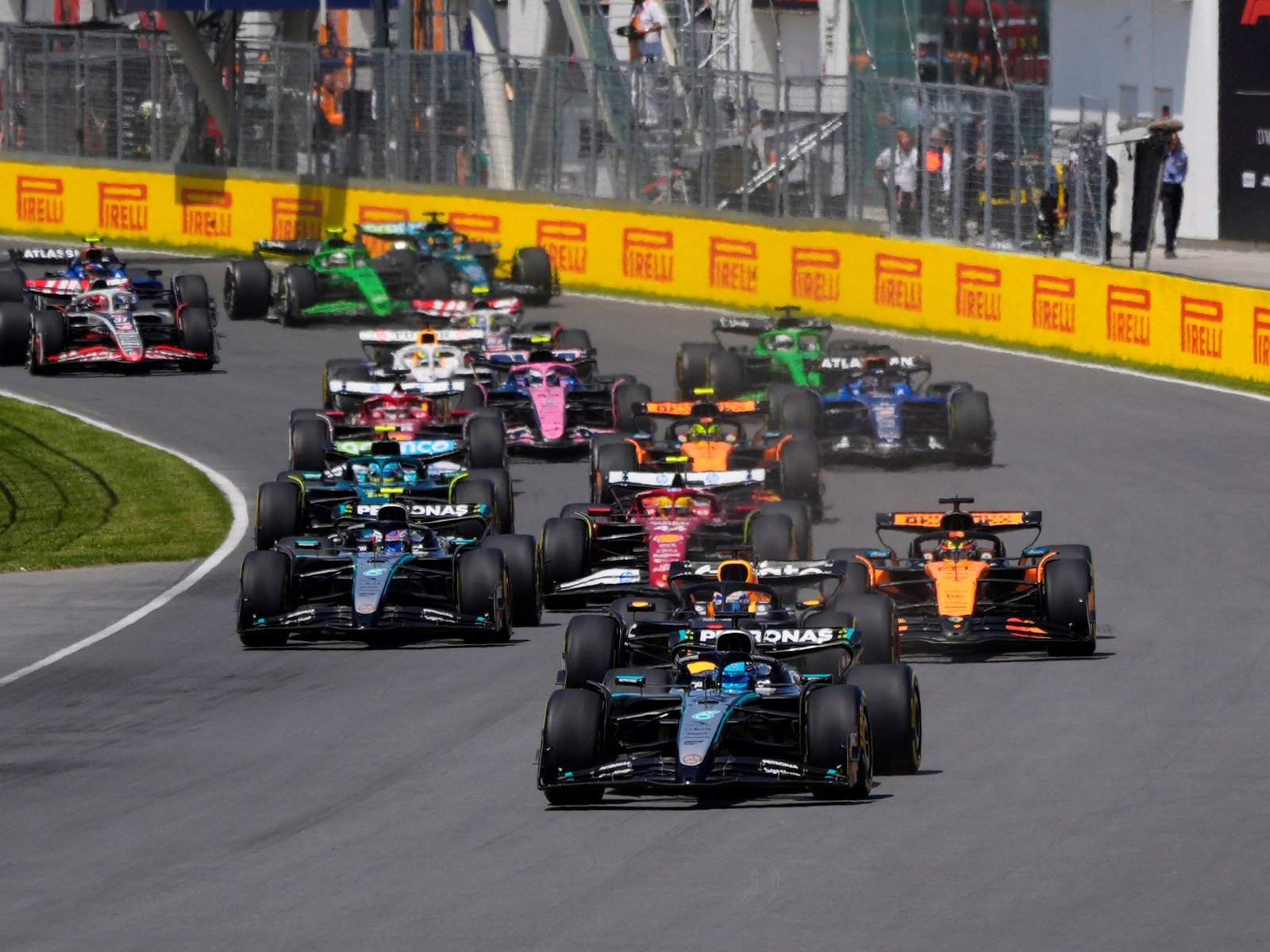 Los últimos 5 ganadores del GP de Canadá de Fórmula 1, año por año