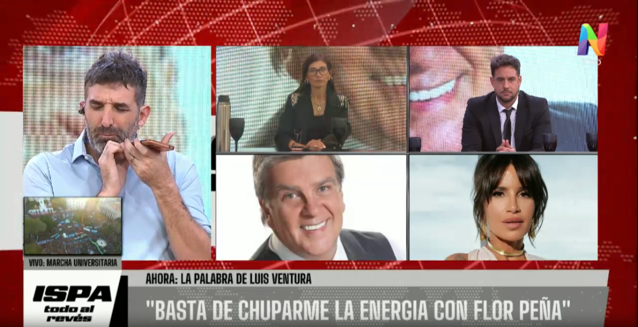 Luis Ventura le respondió a Flor Peña tras reavivar la polémica de su video íntimo