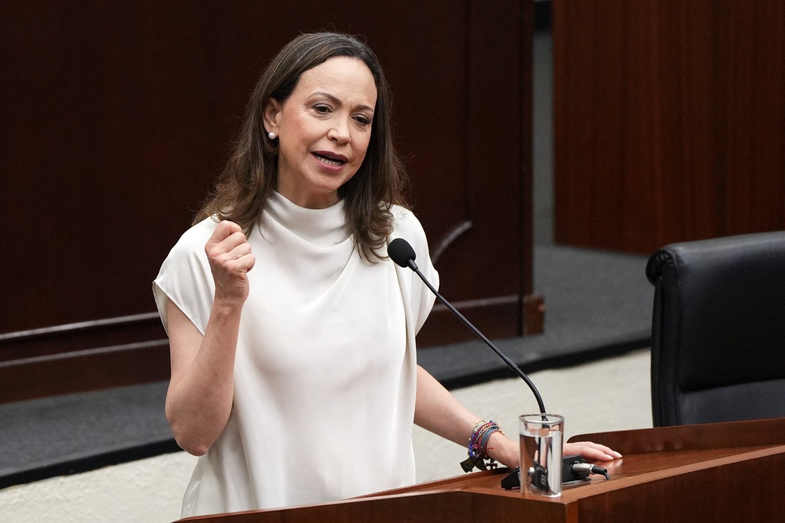 María Corina Machado dice estar dispuesta a negociar con el Gobierno de Delcy Rodríguez unas elecciones