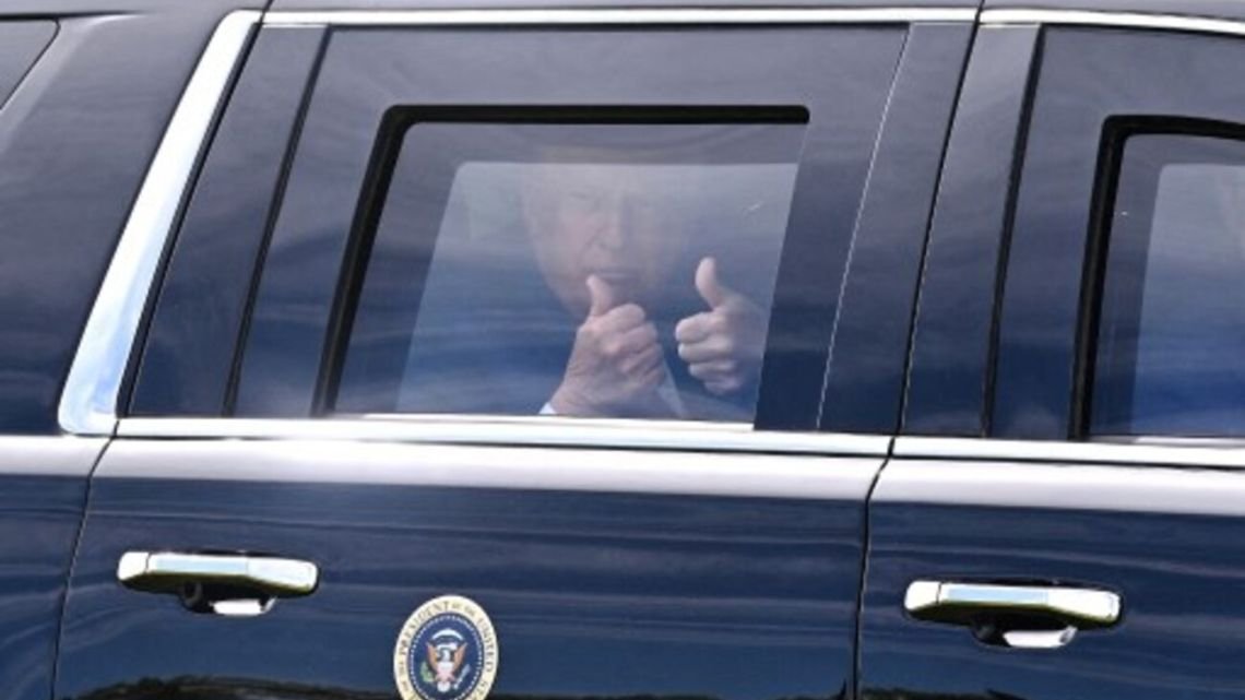 Nueva hospitalización de Trump: las imágenes de hematomas e hinchazón alimentan el debate sobre su estado físico