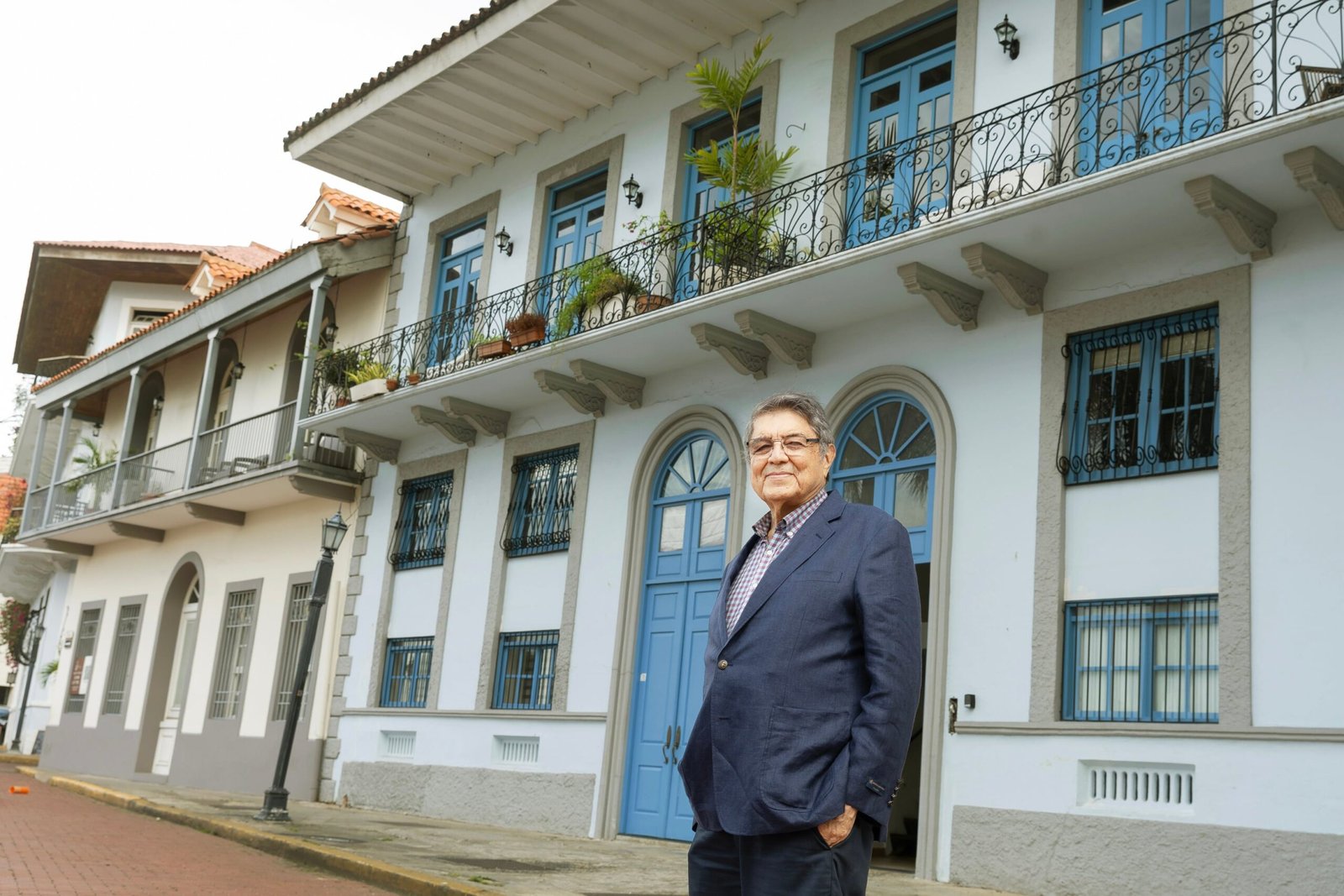 Sergio Ramírez en Ciudad de Panamá, el 21 de mayo.