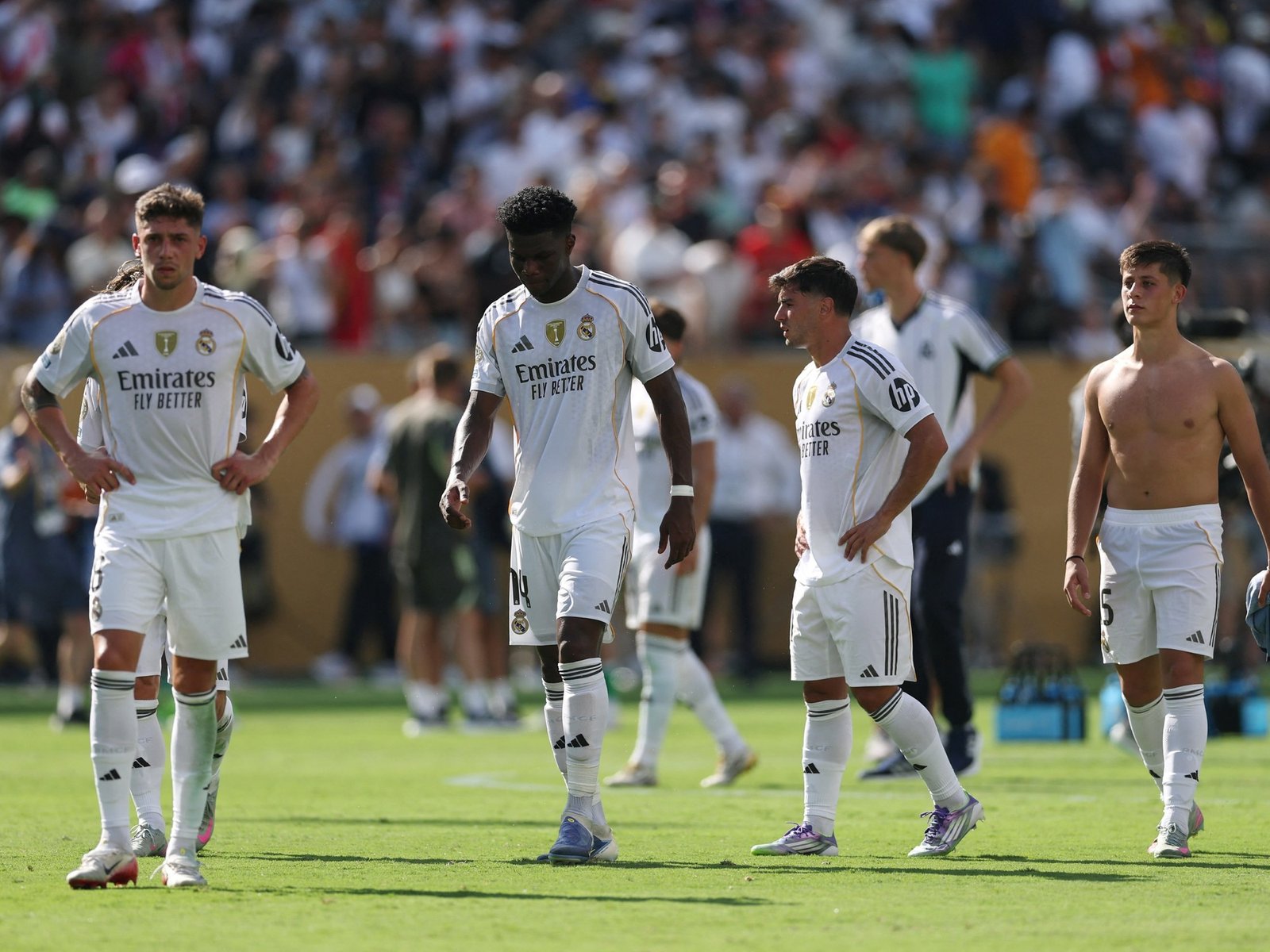 Valverde y Tchouaméni a las piñas, Mbappé apuntado y no se salva ni Mastantuono