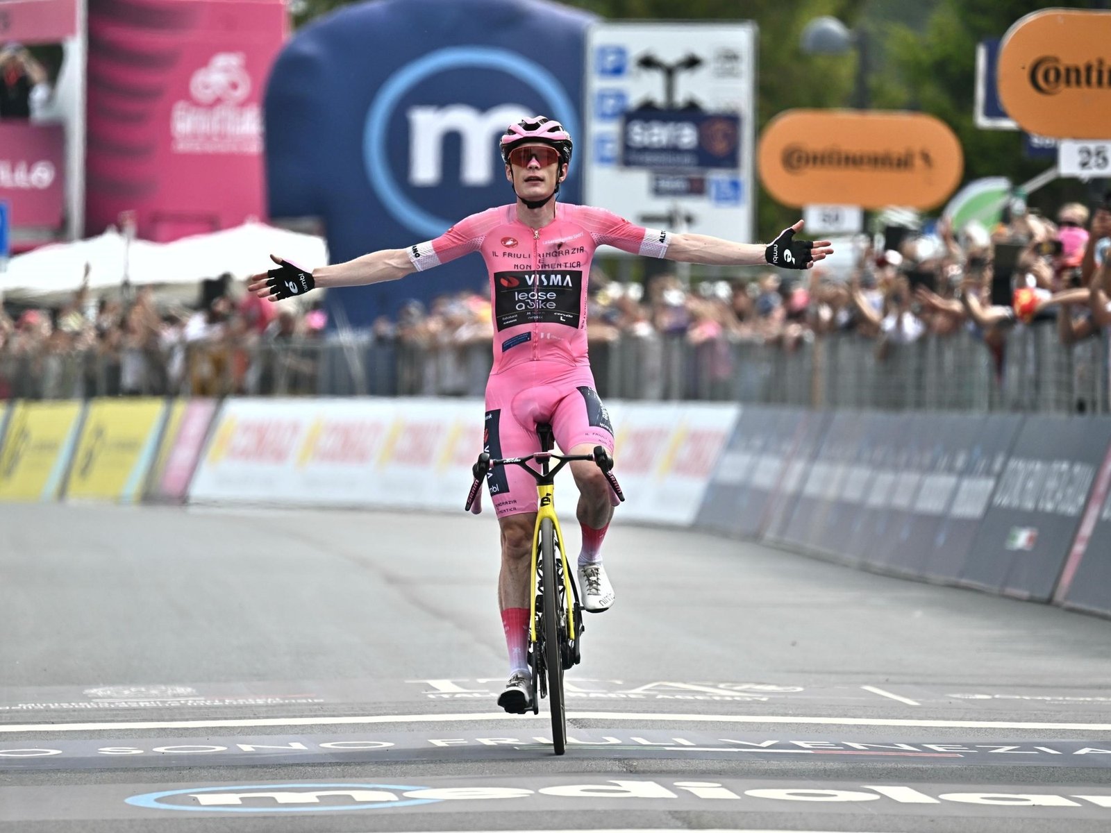 Vingegaard ganó el Giro de Italia y cerró en Roma el círculo de las tres grandes vueltas del ciclismo mundial