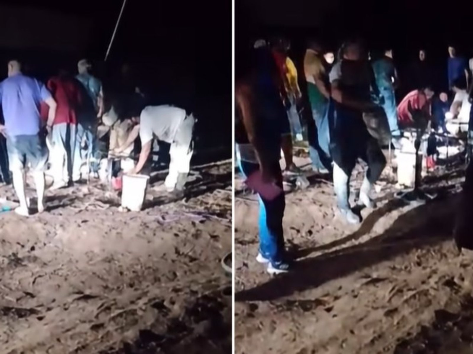 dos operarios murieron por intoxicación mientras trabajaban en un pozo cloacal