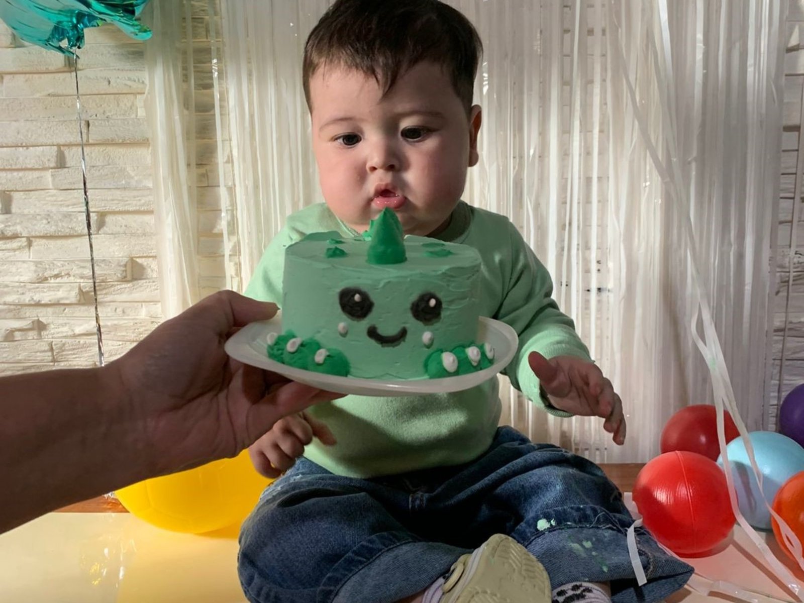 el bebé que le ganó al fentanilo contaminado cumplió un año