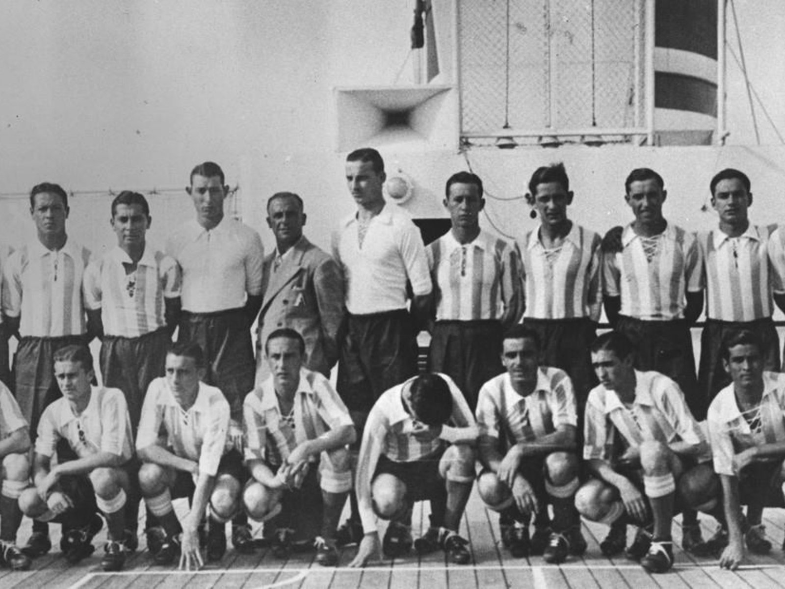 la carta desde el barco del capitán que soñaba con ganar el Mundial