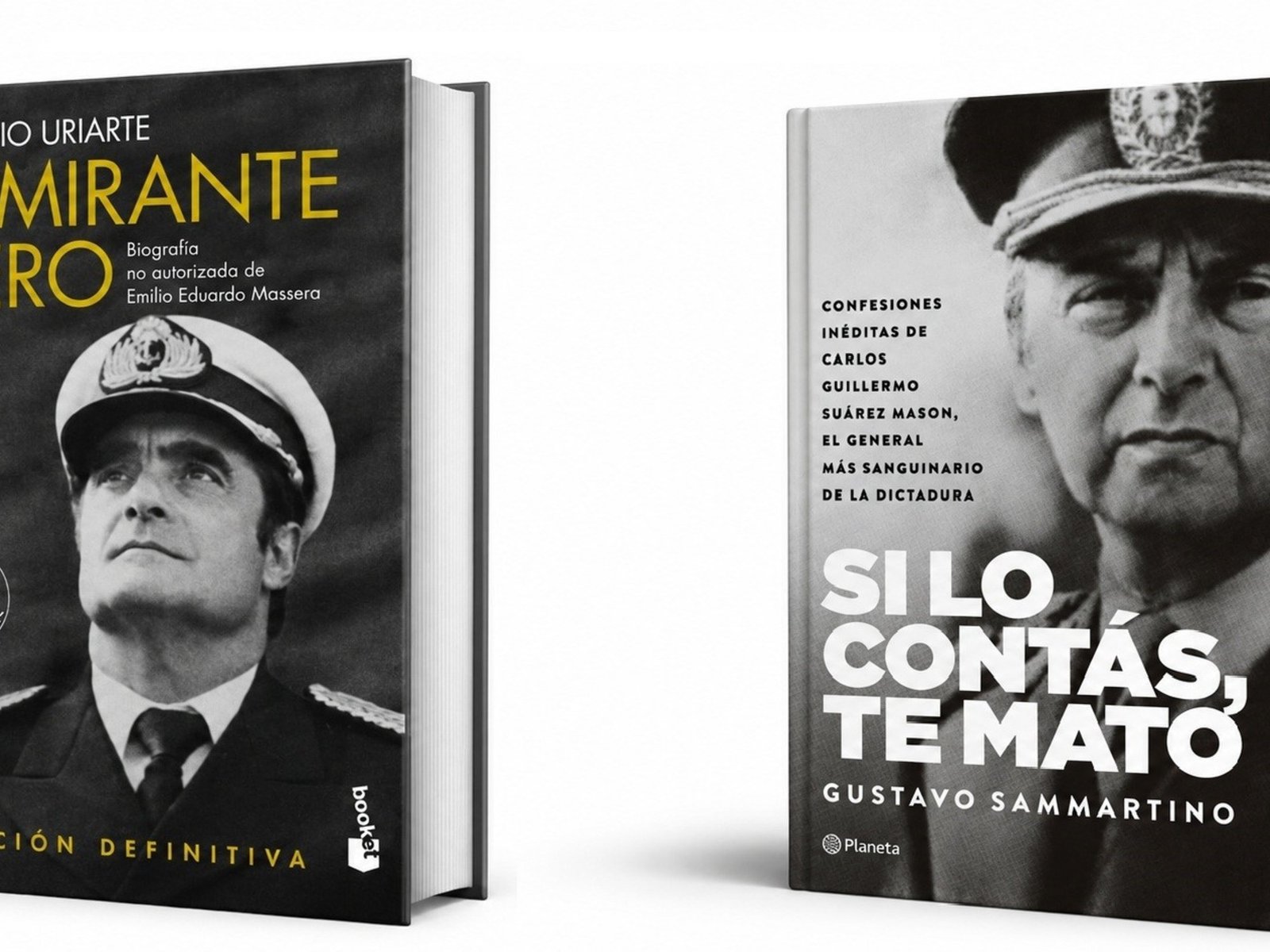 los libros que investigan a Videla, Massera, Astiz y otros criminales