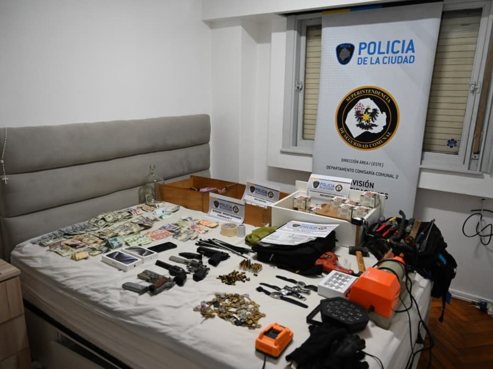 robaban casas en la Ciudad y tenían más de 150 llaves duplicadas