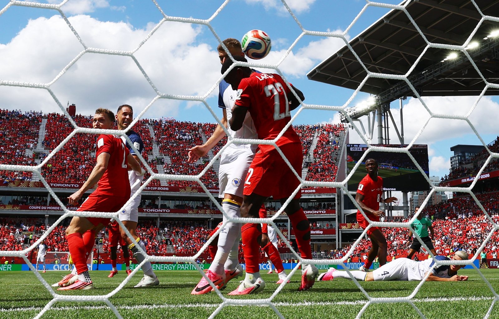 Canadá - Bosnia en directo | Larin empata el partido en Toronto