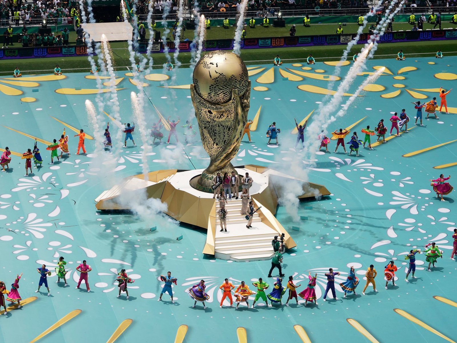 Comenzó el Mundial 2026 con un breve espectáculo de apertura a cargo de varias figuras y el Gol del siglo en pantalla, que pasó desapercibido