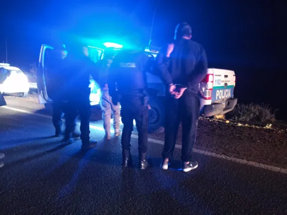 Detienen a cuatro personas por robo de cables en Ruta 26