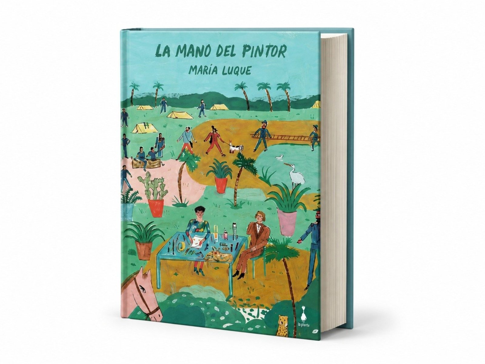 Diez años después, la novela gráfica ‘La mano del pintor’ de María Luque vuelve a las librerías