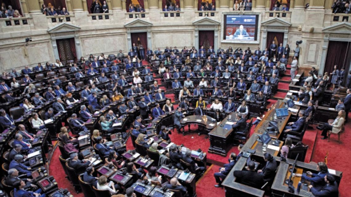 Diputados aprobó el acuerdo para pagarle US$ 171 millones a "fondos buitre"