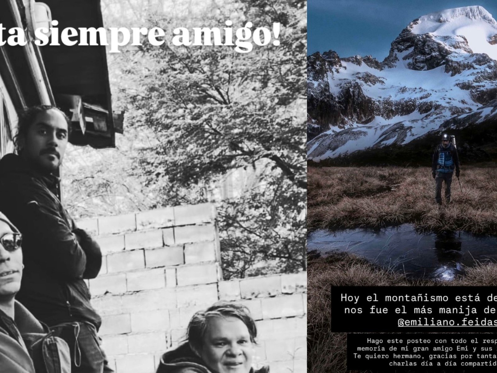 Dolorosos mensajes de despedida para el guía y la turista uruguaya que murieron en la tragedia de Tierra del Fuego