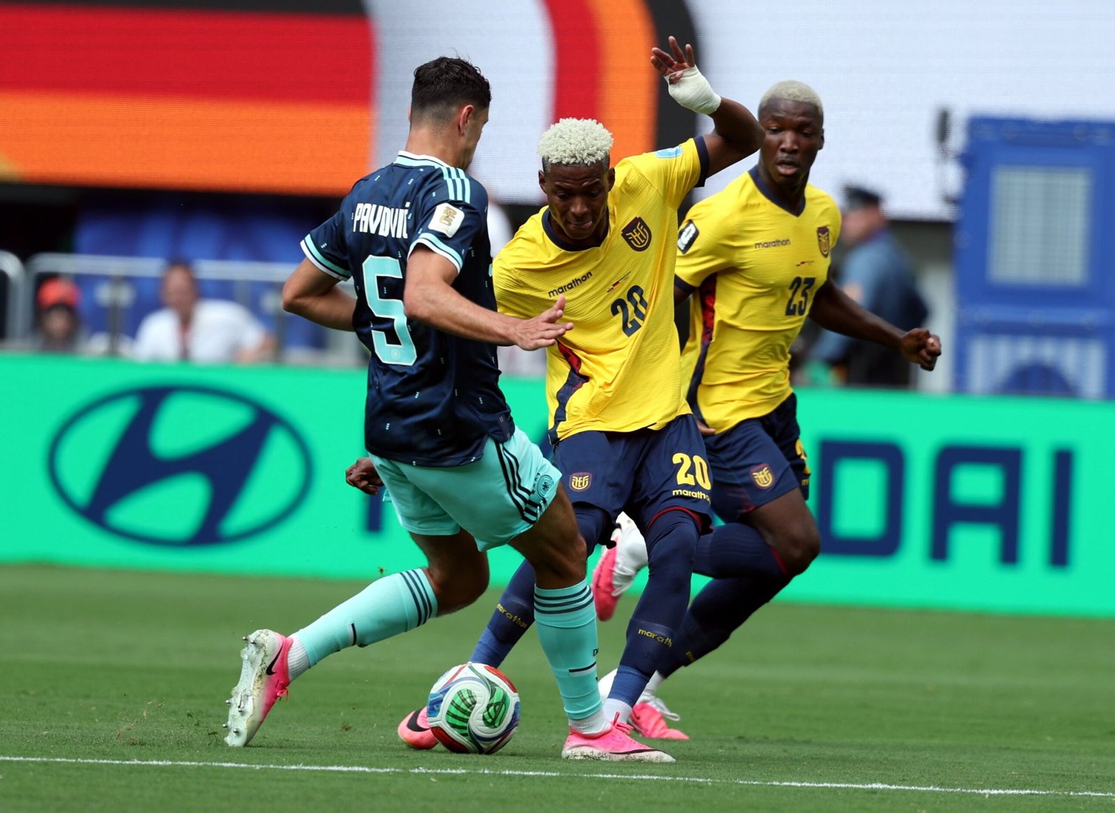 Ecuador - Alemania, el partido del Mundial 2026 en directo | El encuentro se va al descanso con empate