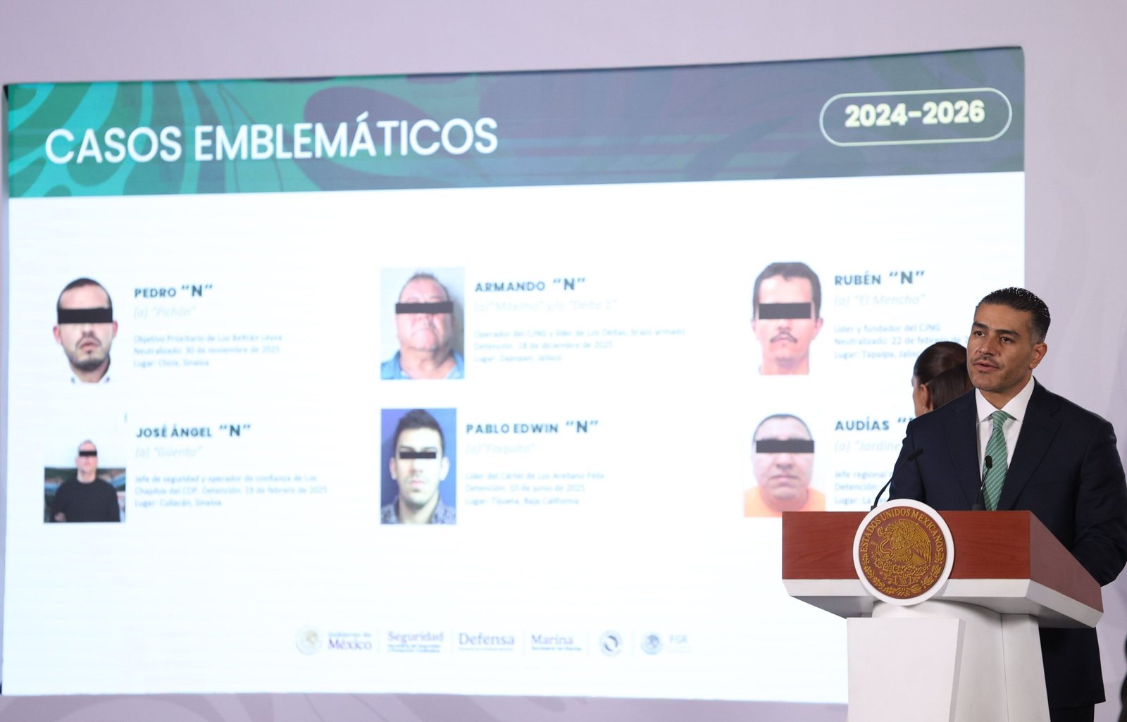 El Gobierno revela la alianza entre el Cartel Jalisco Nueva Generación y Los Chapitos