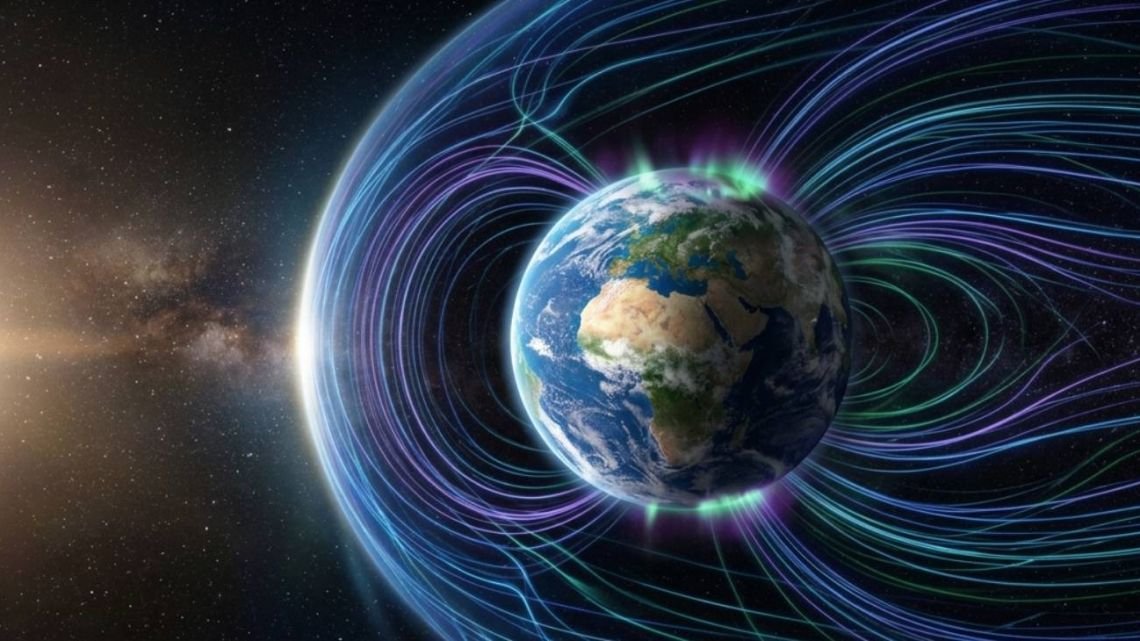 El campo magnético de la Tierra se desplazó más de 2.250 km