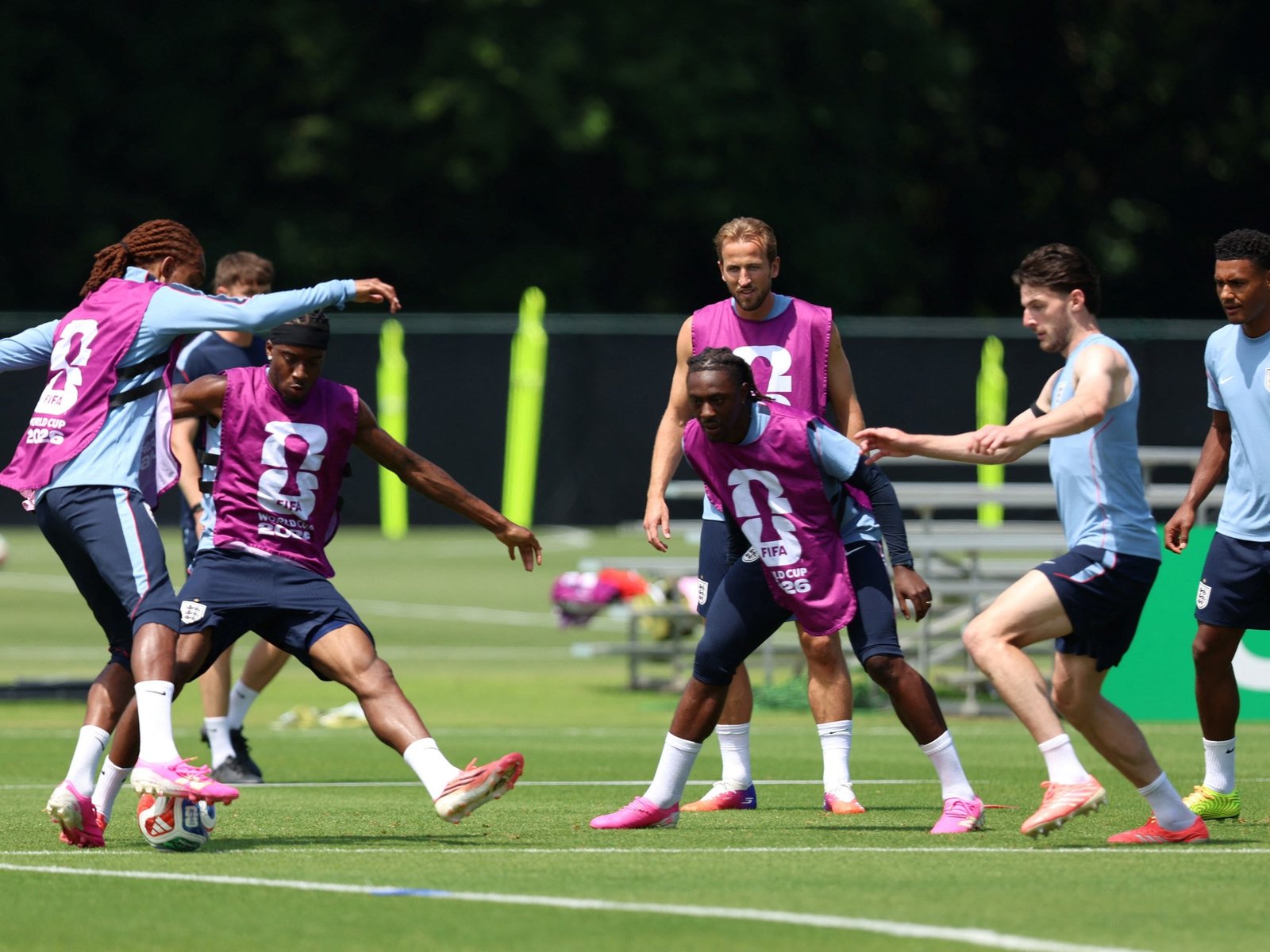El curioso entrenamiento de Inglaterra y la máxima preocupación de Tuchel antes del debut ante Croacia en Kansas City