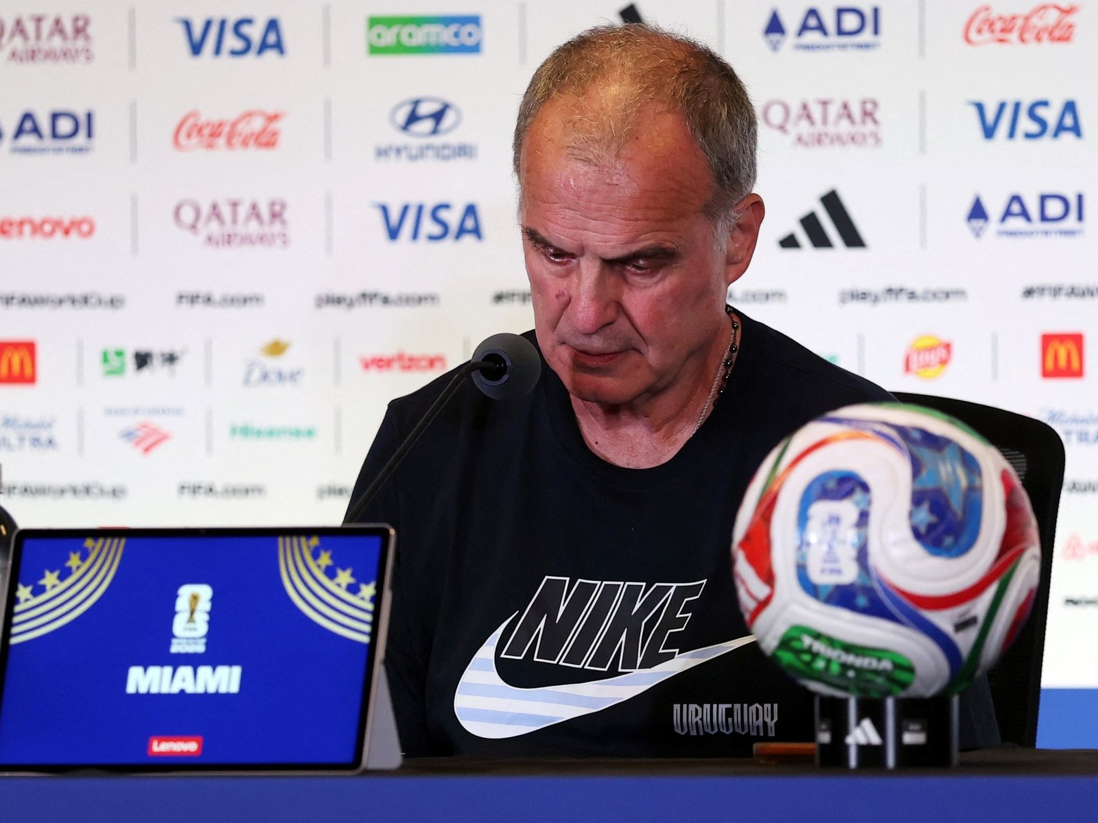 "Es peor cuando menos tiempo tiene la pelota"