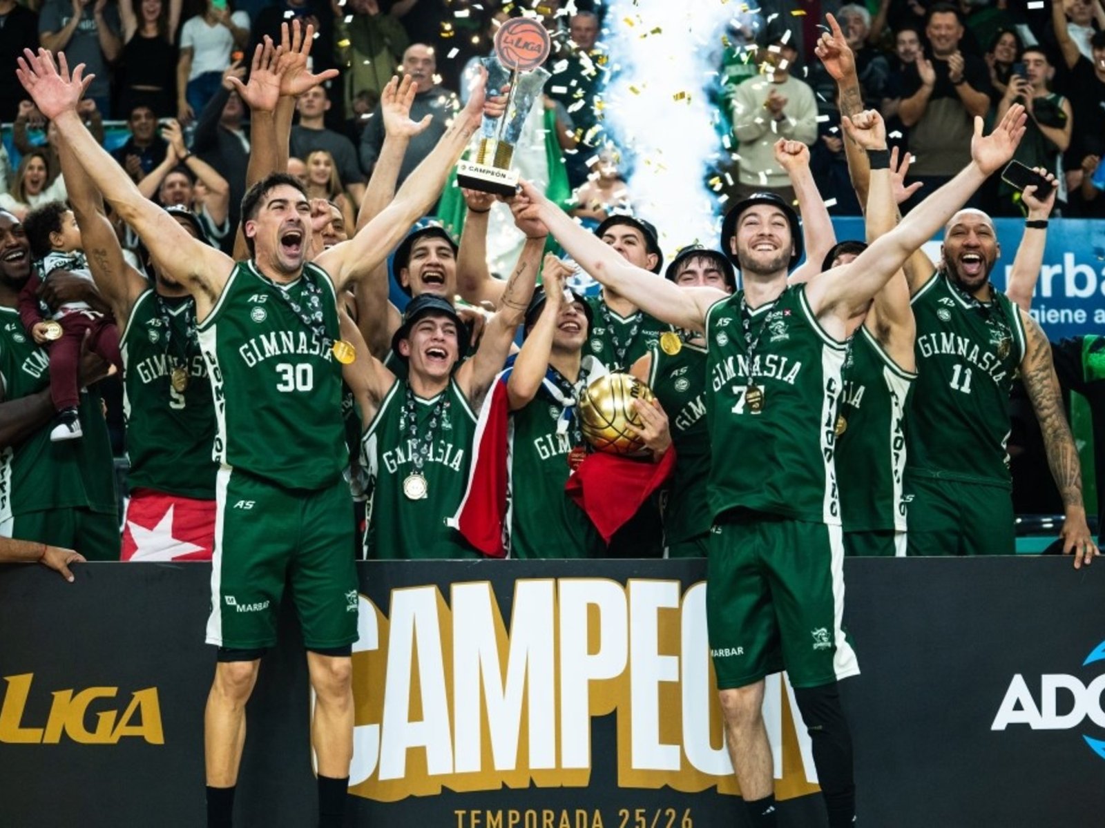 Gimnasia de Comodoro Rivadavia volvió a ser campeón de la Liga Nacional de Básquetbol tras 20 años de espera