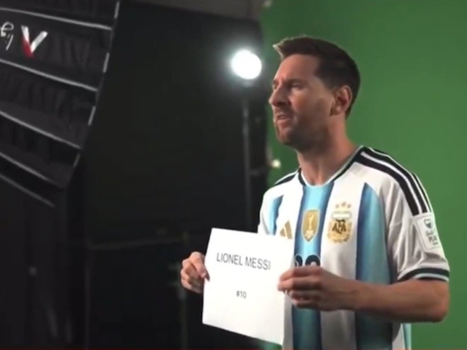 La Selección Argentina filmó las gráficas para la TV del Mundial con Messi, muchos guiños y un Scaloni "actor"
