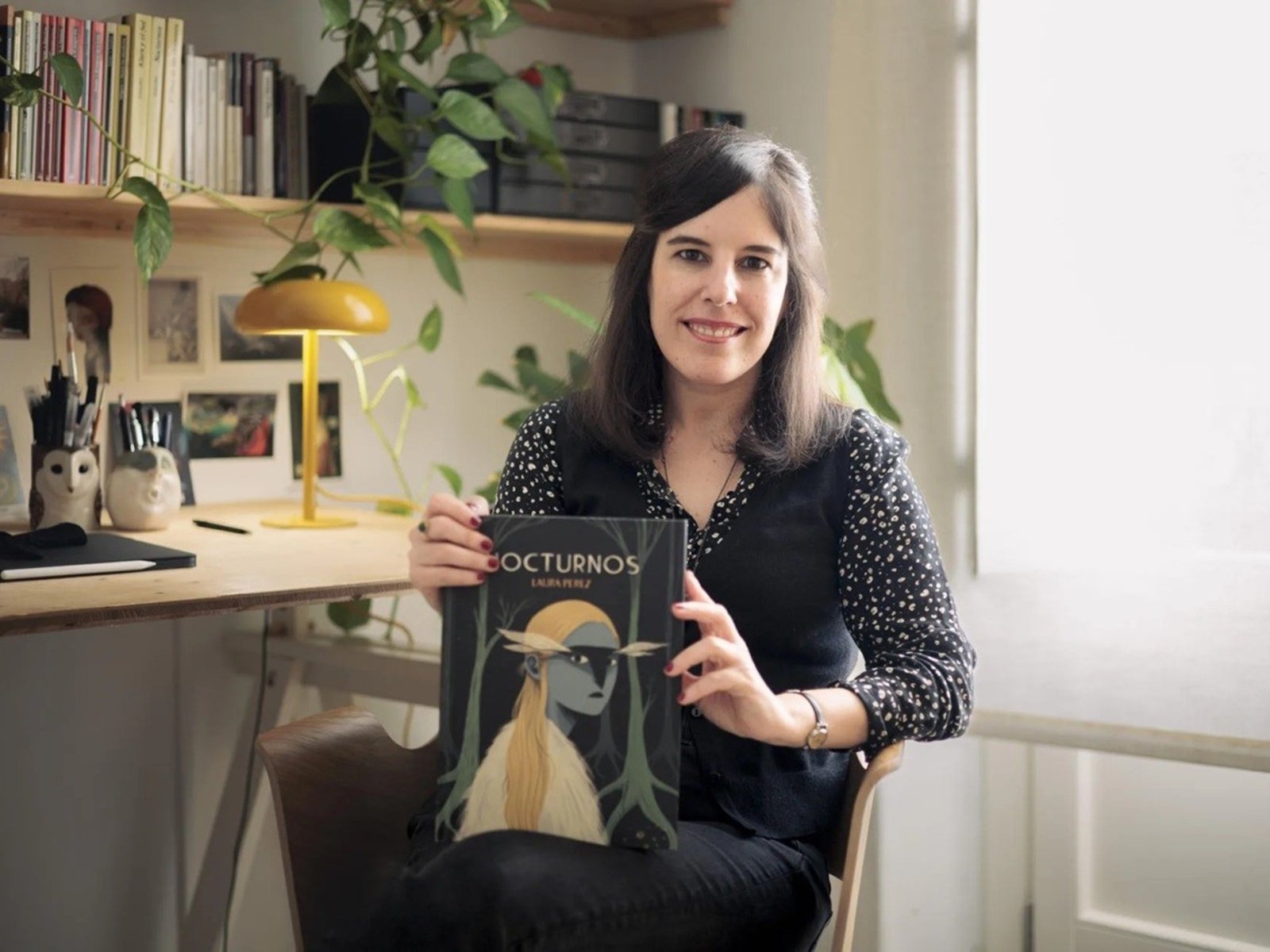 Laura Pérez transforma la noche en protagonista de uno de los cómics más celebrados del año