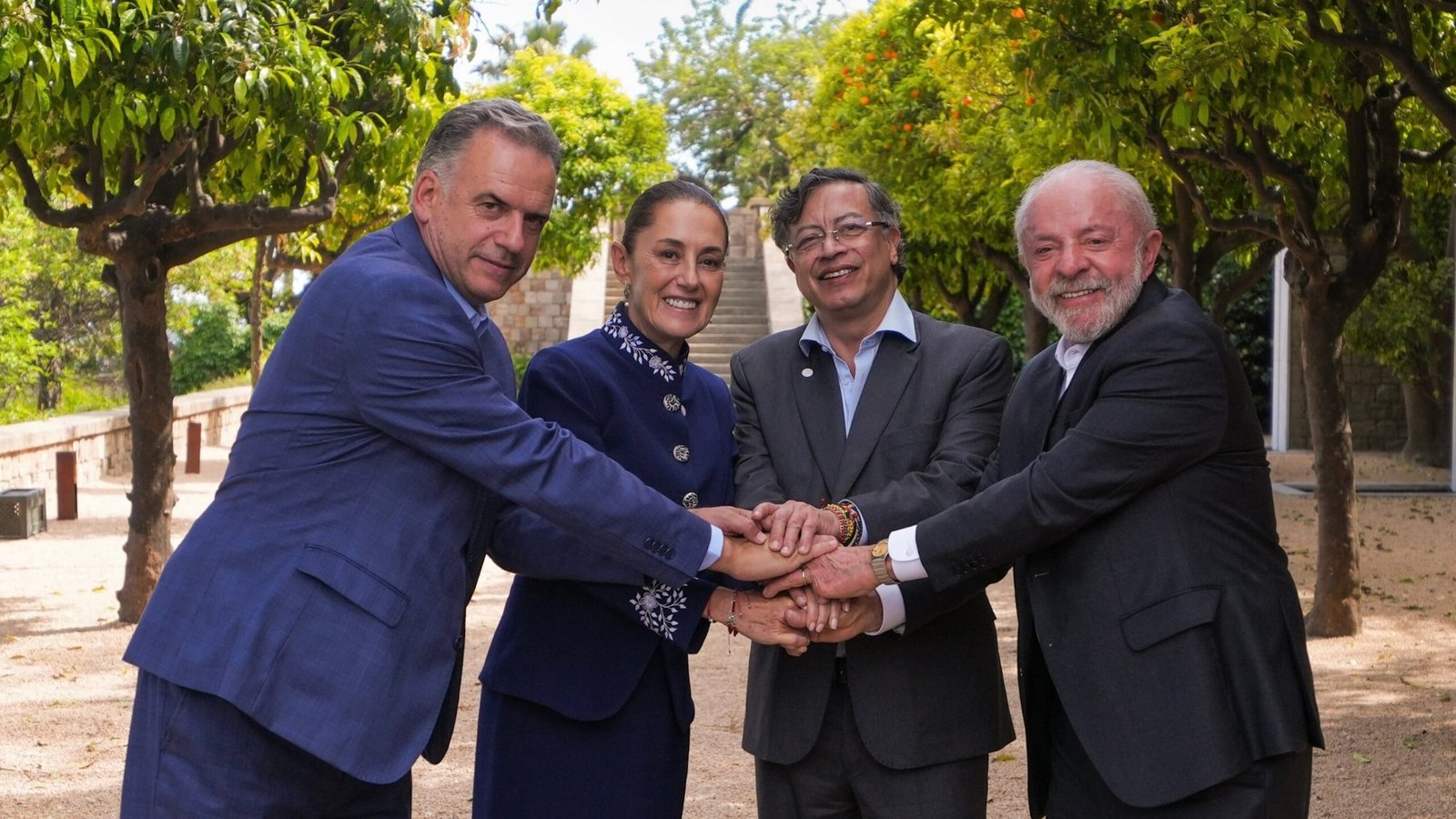 Los presidentes Lula y Sheinbaum reafirman juntos su defensa de la no injerencia en plena presión de Trump en Colombia y Cuba